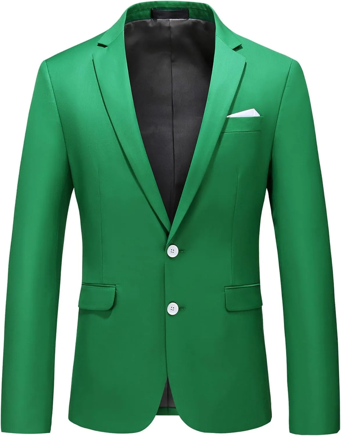 Mens Blazer Jacket Casual 2 Buttons Suit Jacket Single Breasted Sport Coats Modern Wedding Tux Blazer
