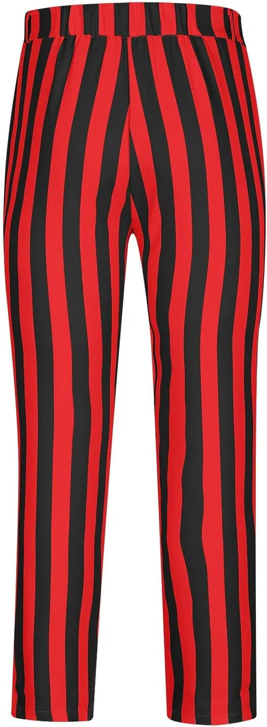 Men's Dress Pants Classic Fit Stretch Dress Pants Casual Pleated Front Dress Pants Straight Fit Pants