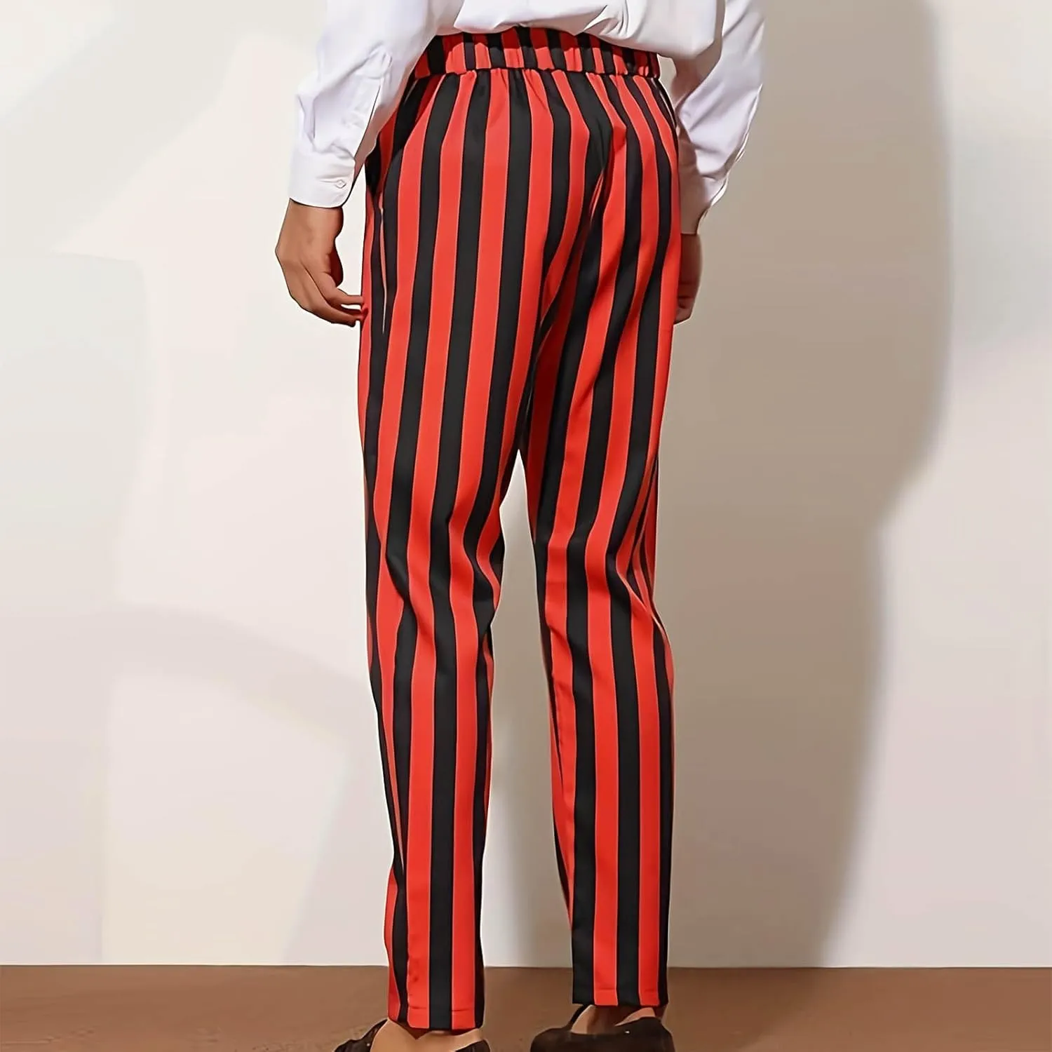 Men's Dress Pants Classic Fit Stretch Dress Pants Casual Pleated Front Dress Pants Straight Fit Pants