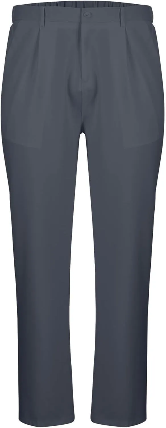 Mens Dress Pants Stretch Classic Fit Dress Pants Pleated Front Casual Pant Dress Pants Straight Fit Pants