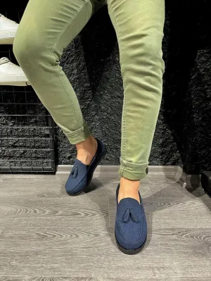 Men's Sneaker Men's Navy Blue Casual Loafer Sneaker Shoes