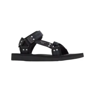 Mens | Suicoke x John Elliott KIPA-Cab Nylon Strap Sandal Black