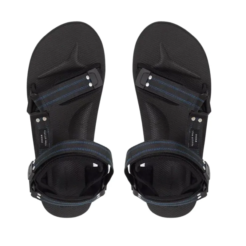 Mens | Suicoke x John Elliott KIPA-Cab Nylon Strap Sandal Black