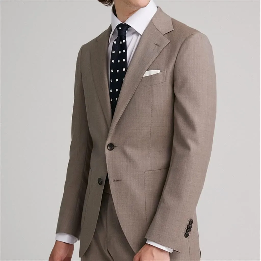 Men's Suit Set Slim Casual Men Suits Business Formal Dress Groom Wedding Suit Spring Suit Jackets