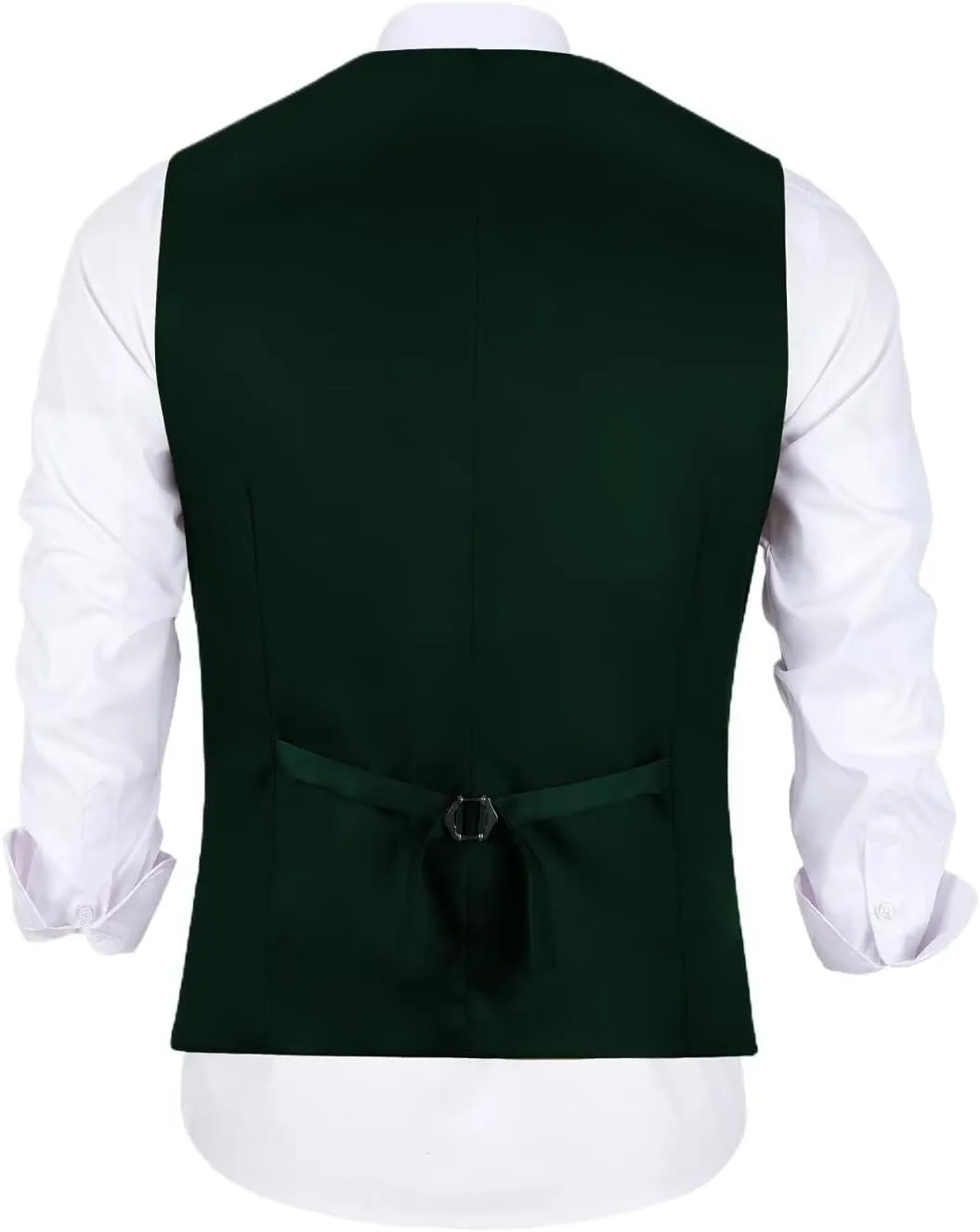 Men's Suit Slim Fit 2 Pieces Suits Set Grooms Tuxedos Business Wedding Prom Party Suit Vest and Pants