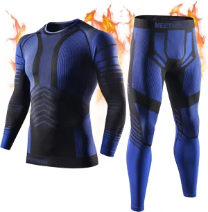 Mens Thermal Underwear Set Winter Gear Men Base Layer Long Johns Bottom