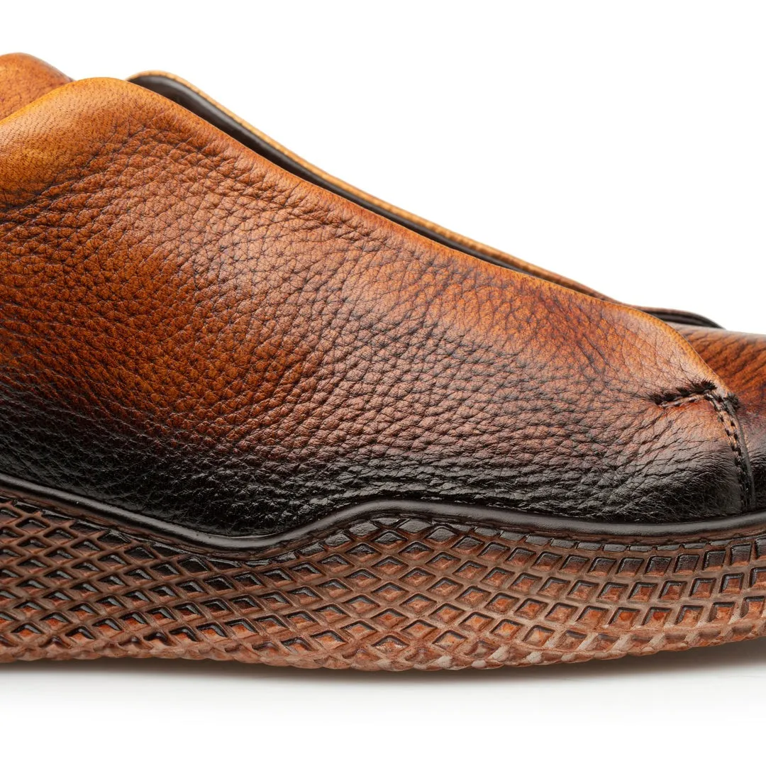 Mezlan Calcio 20947 Men's Shoes Deer-Skin Leather Slip-On Sneakers (MZ3663)