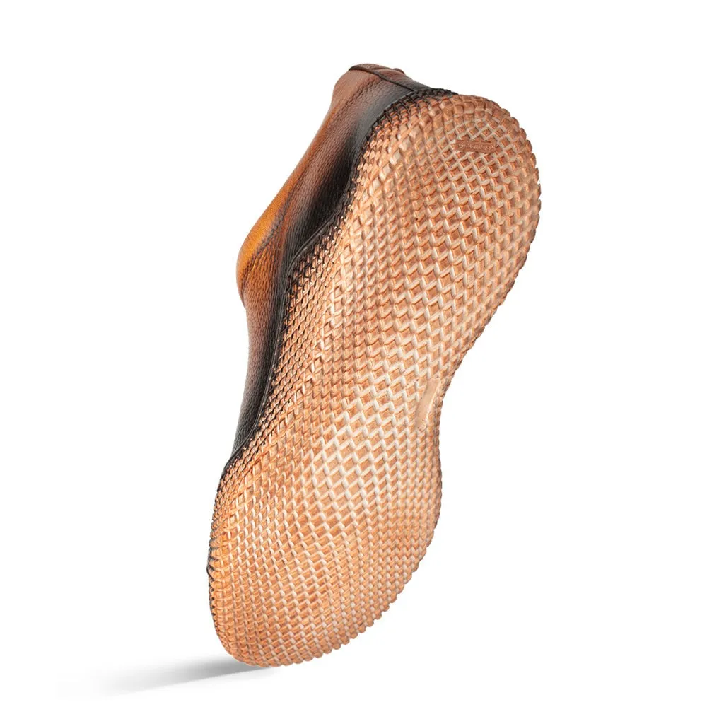 Mezlan Calcio 20947 Men's Shoes Deer-Skin Leather Slip-On Sneakers (MZ3663)