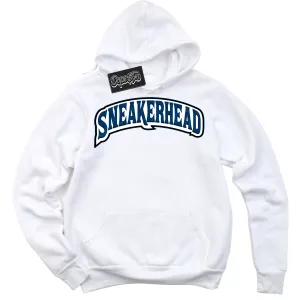 Midnight Navy 1s Sneaker Hoodie Sneakerhead Graphic
