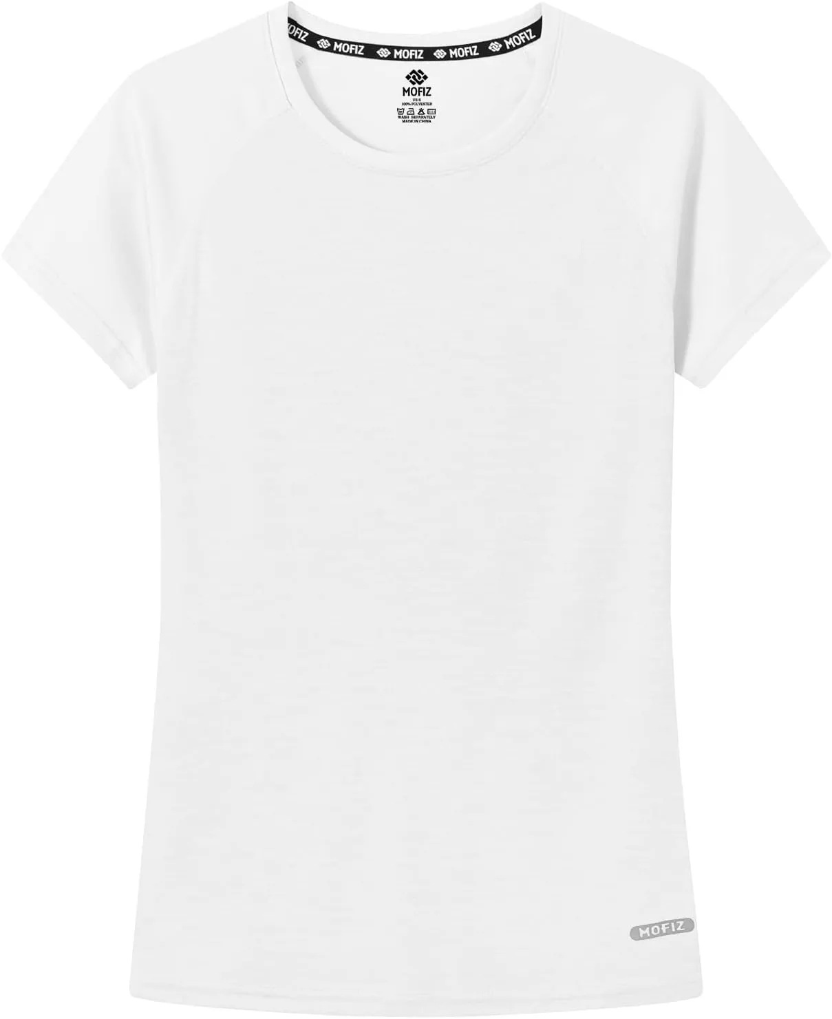 MoFiz Women's Short Sleeve UPF 50  Sun Protection Sports T-Shirt Quick Dry Running Workout Athletic Tee Top