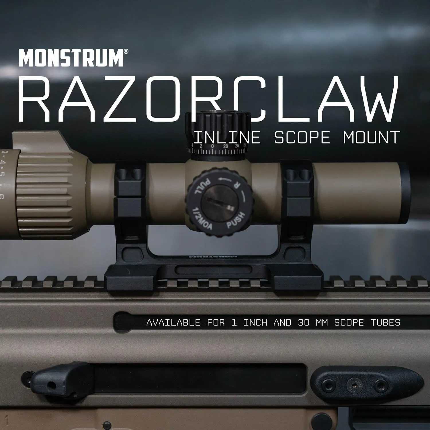Monstrum Ultralight Razorclaw Dual Ring Scope Mount