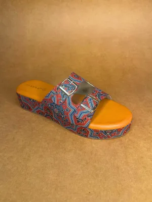Mud Tone Ajrakh Slidders
