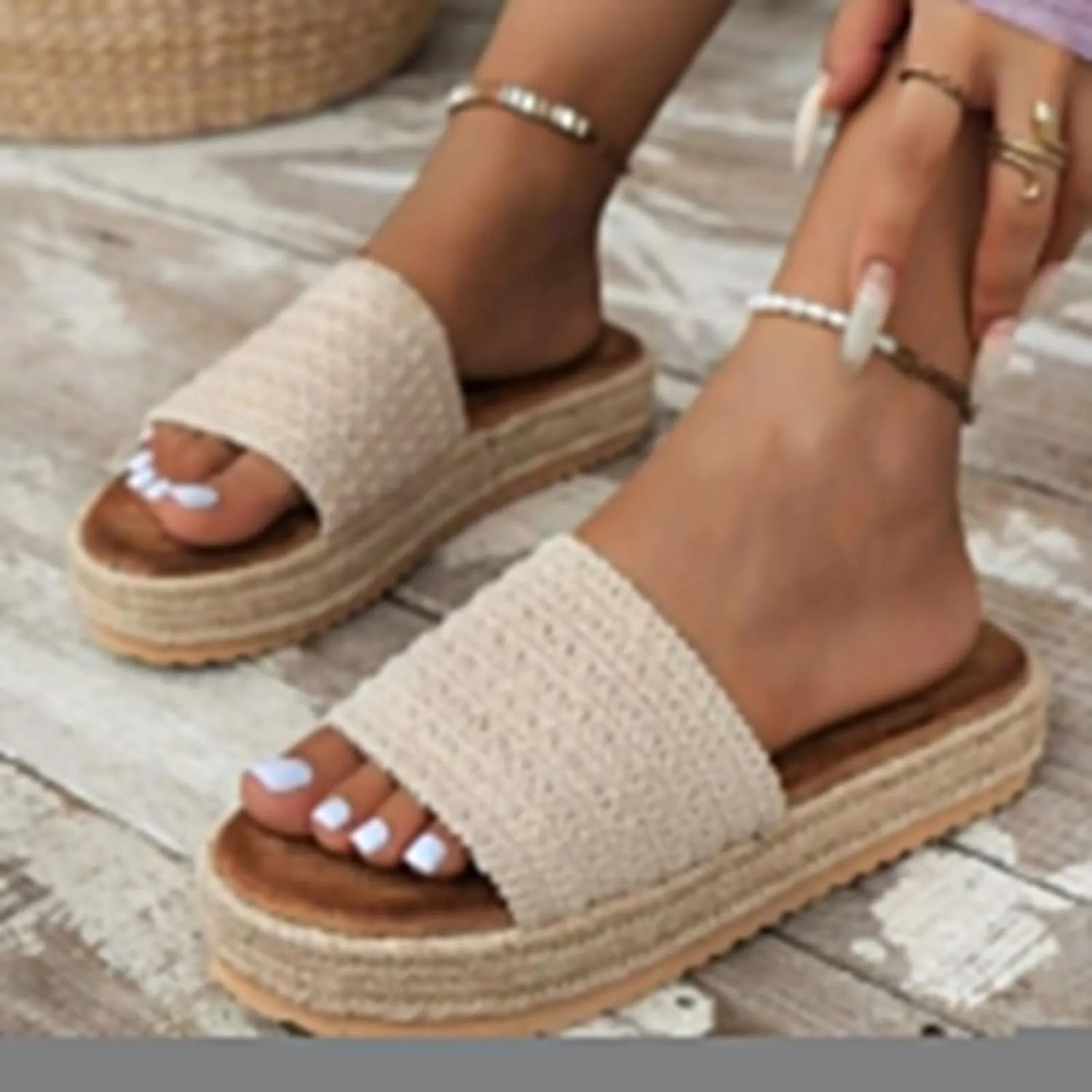 Mules for Women Wedge Sandals Comfortable Dressy Summer Closed Toe Casual Slip On Shoes with Adjustable Hook Loop Slippers Clogs Comfort Alicegana Walking Orthopedic Low Heel Sandal Mule