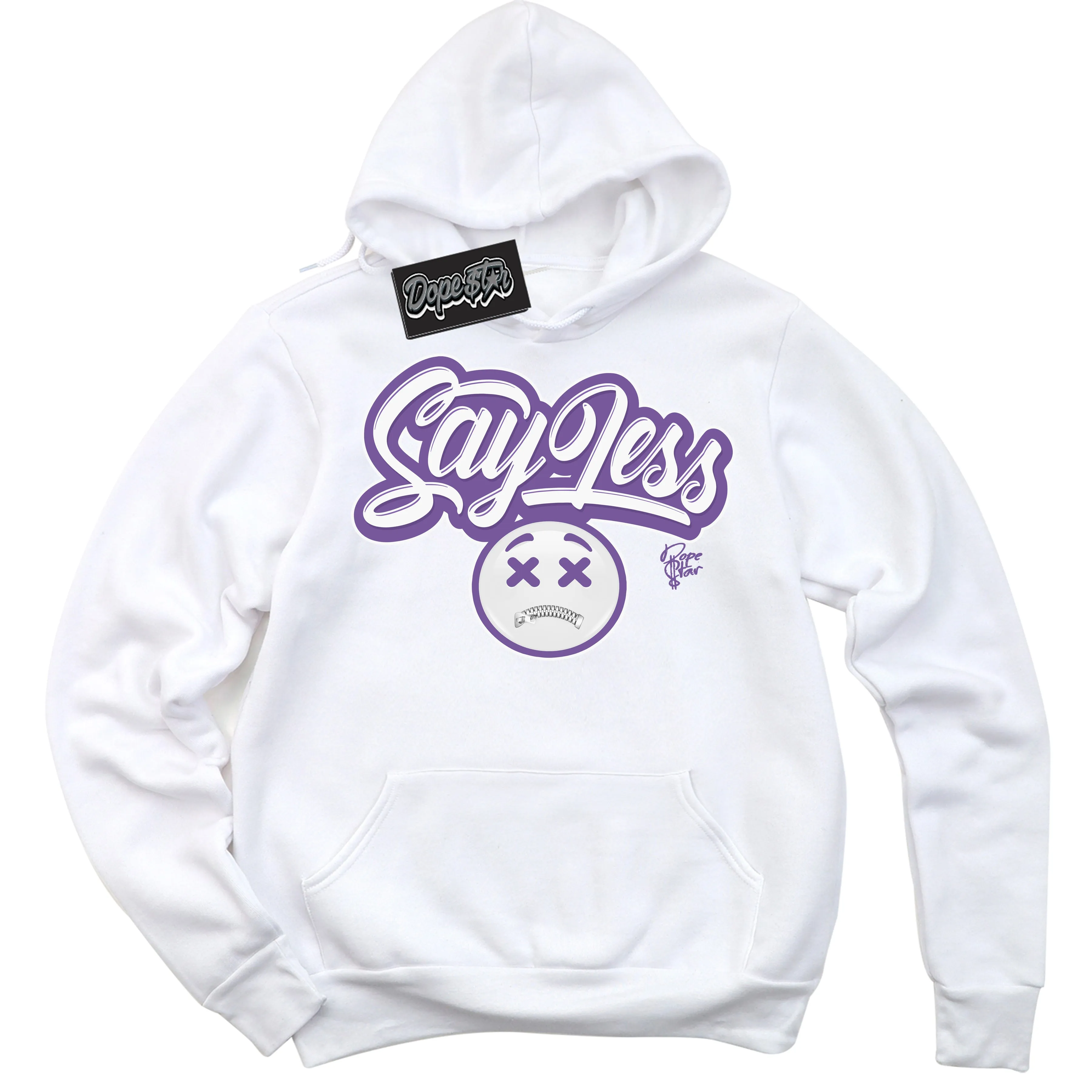 Next Nature Black Raspberry Sneaker Hoodie Say Less Graphic