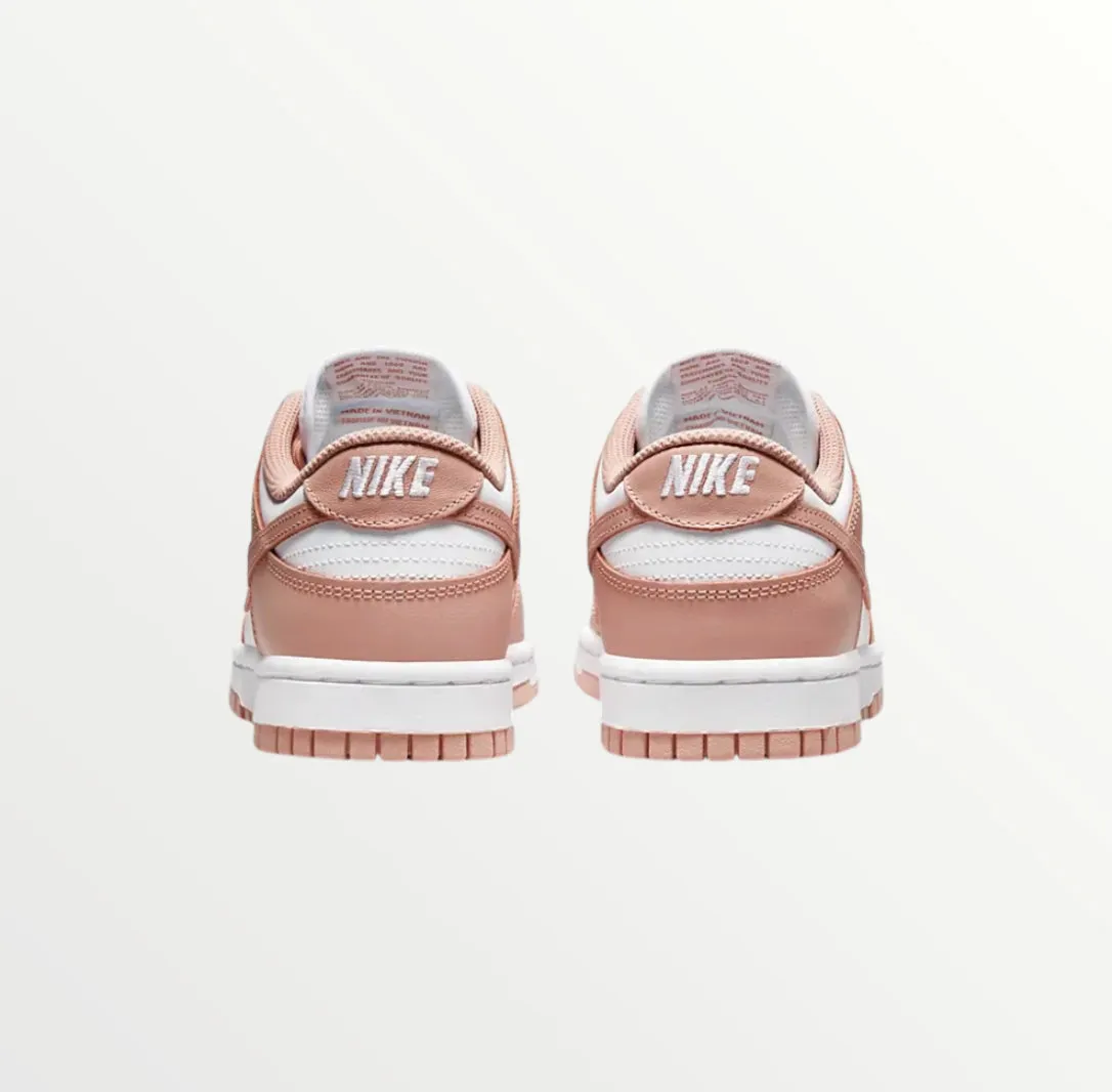 nike dunk low rose whisper sneaker