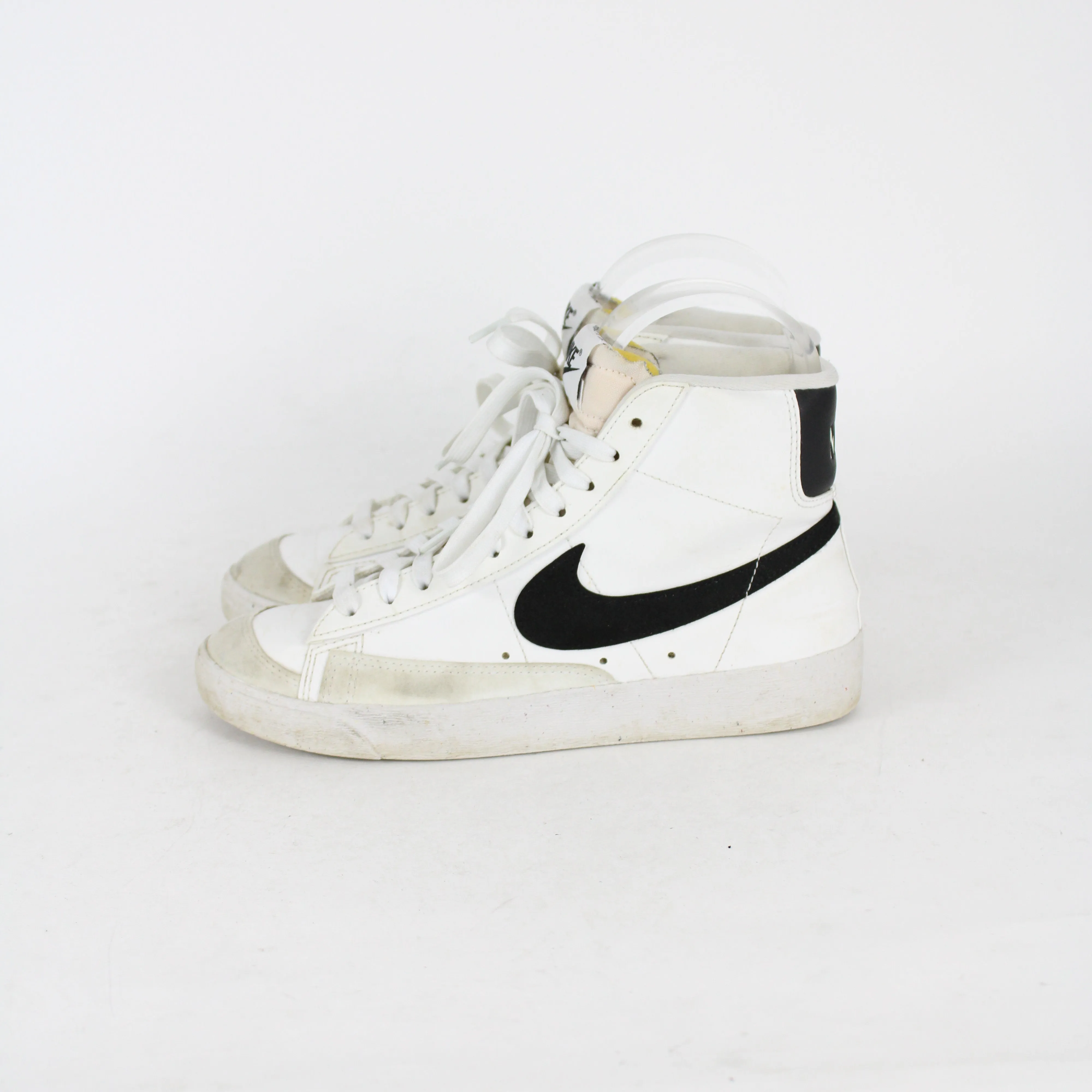 Nike White Leather Blazer Shoes