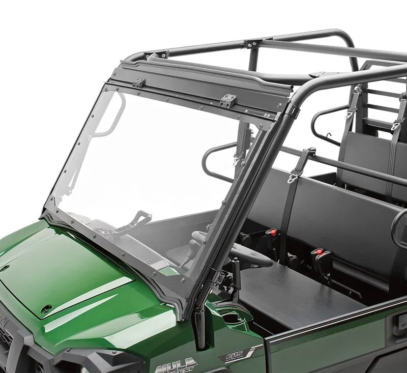 OEM Kawasaki Flip-Up Polycarbonate Windshield 999940753