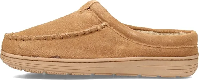 Outdoor Slipper Large variety Fur Clogs Clarks Slip-On Secret sale Cognac Suede and Indoor Cow Lined Mule