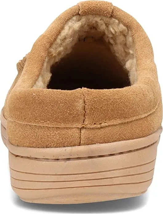 Outdoor Slipper Large variety Fur Clogs Clarks Slip-On Secret sale Cognac Suede and Indoor Cow Lined Mule