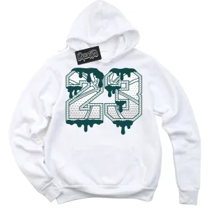 Oxidized Green 1s Sneaker Hoodie 23 Ball Graphic