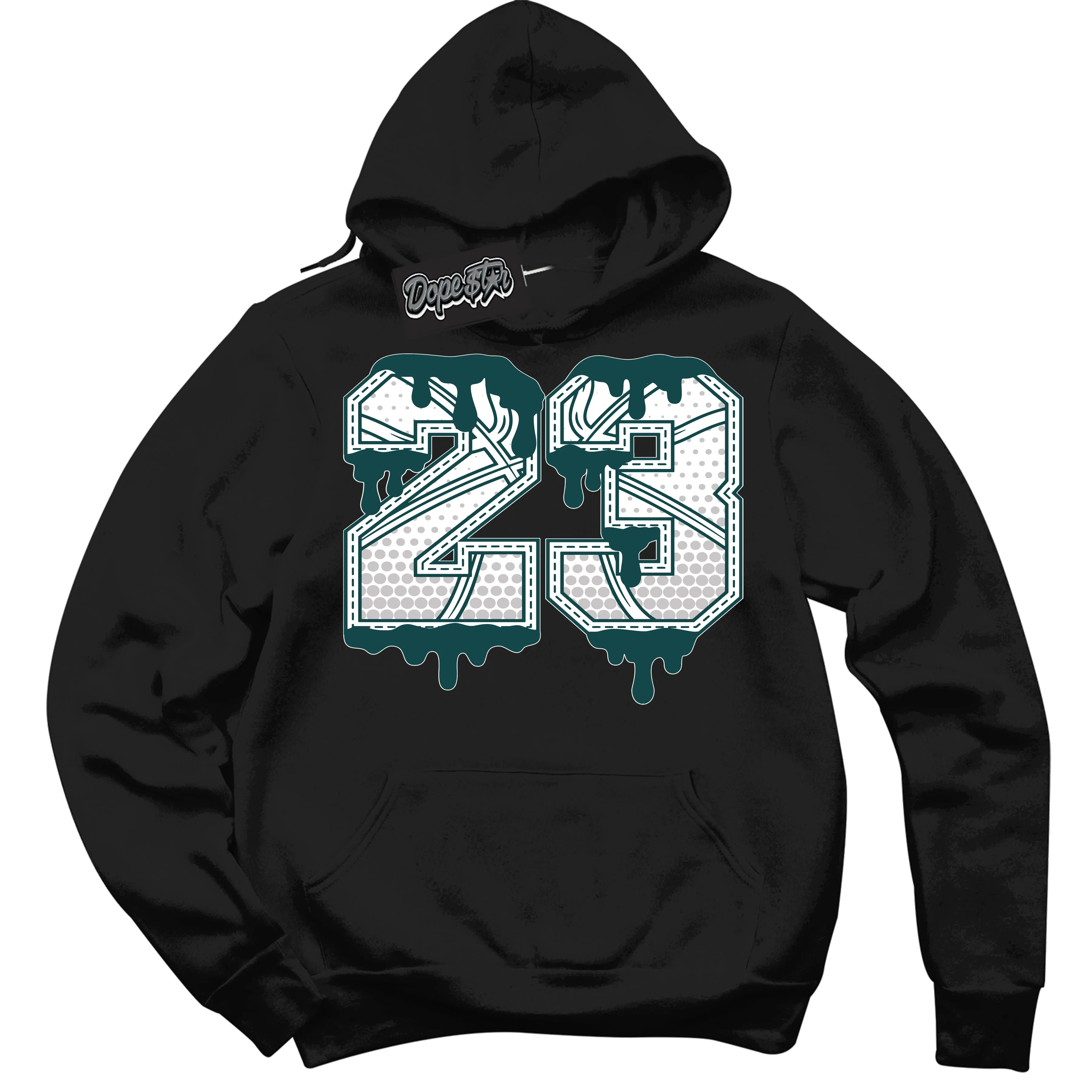 Oxidized Green 1s Sneaker Hoodie 23 Ball Graphic