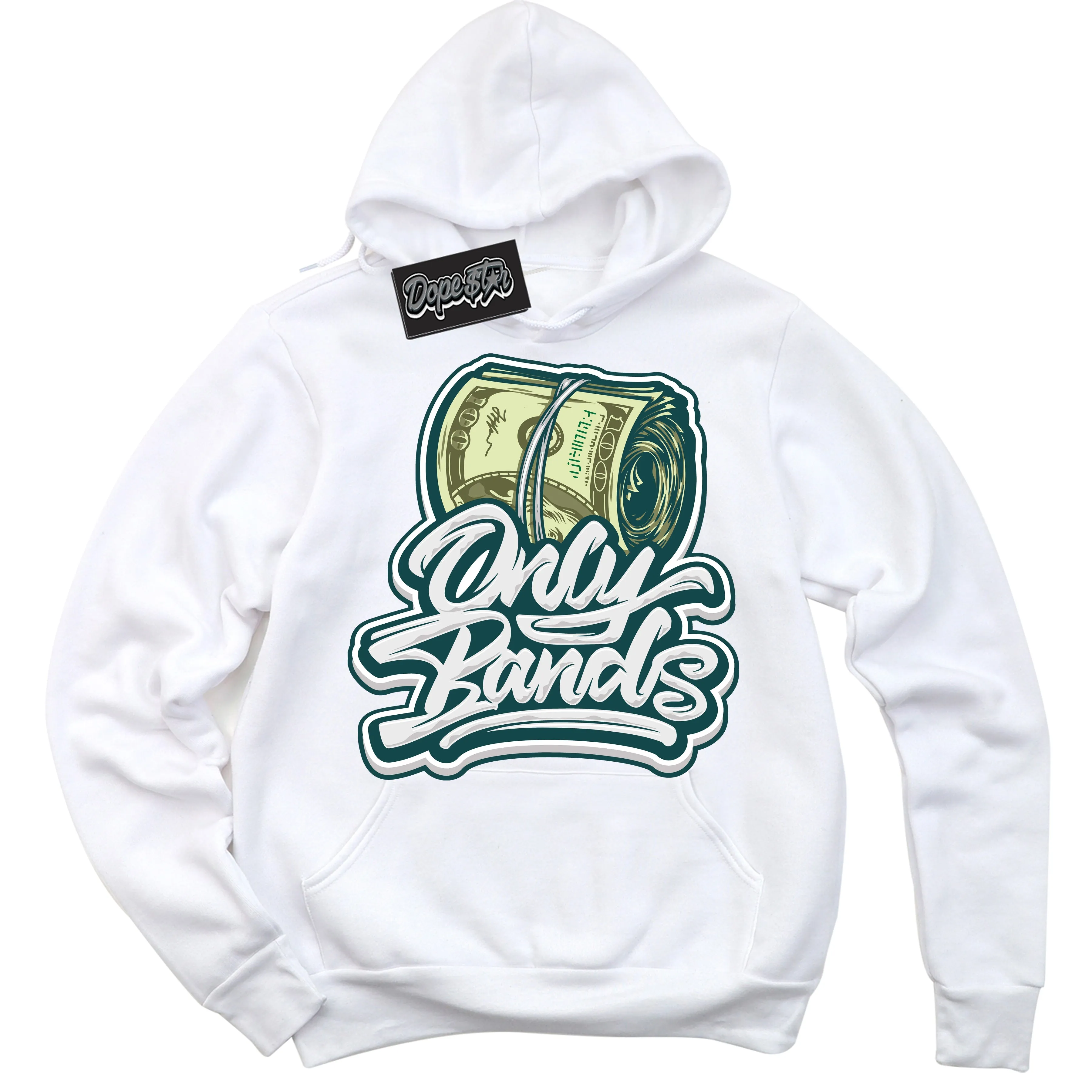 Oxidized Green 1s Sneaker Hoodie Only Bands Graphic