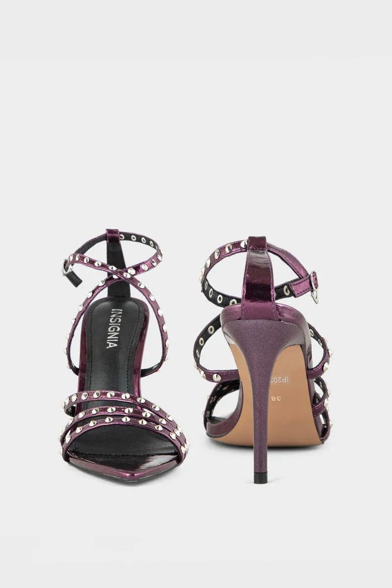 Party Wear Sandal IP2034-Purple
