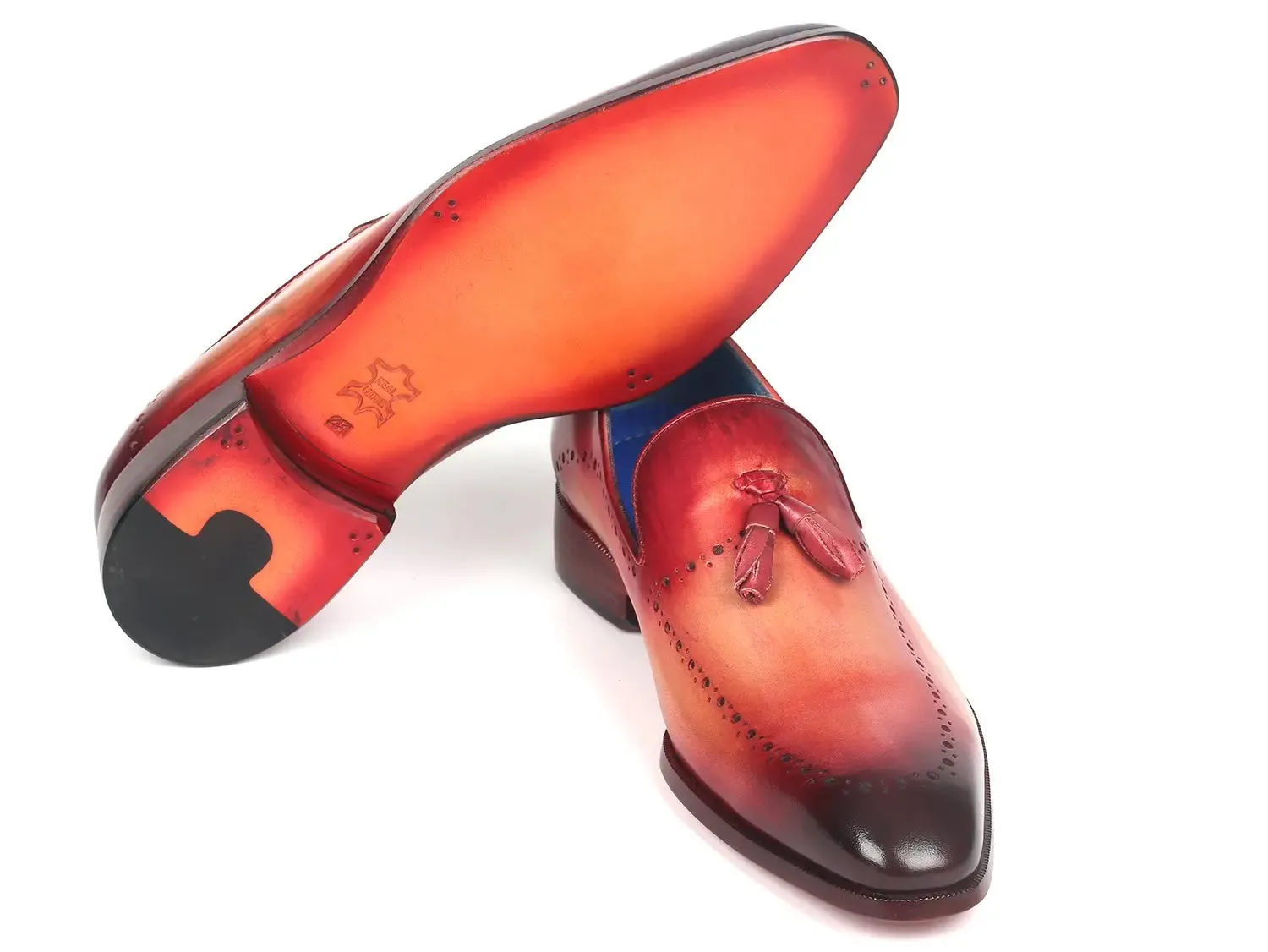 Paul Parkman Men's Tassel Loafer Burgundy (ID#66T82-BUR)