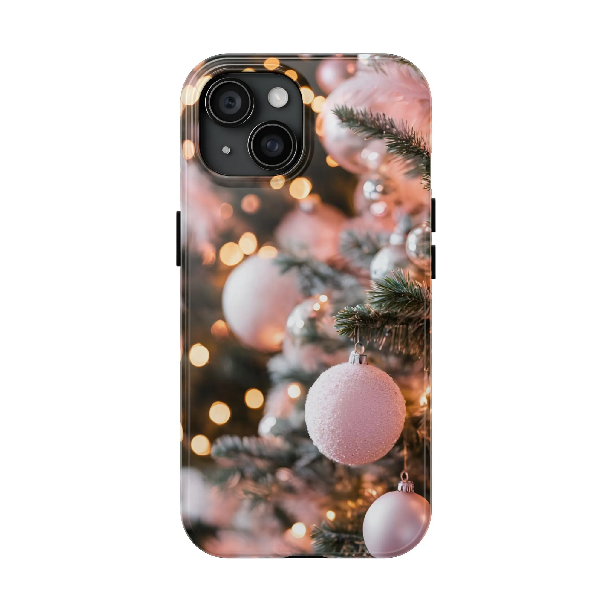 Pink Christmas - Tough Phone Case for iPhone and Samsung Smartphones