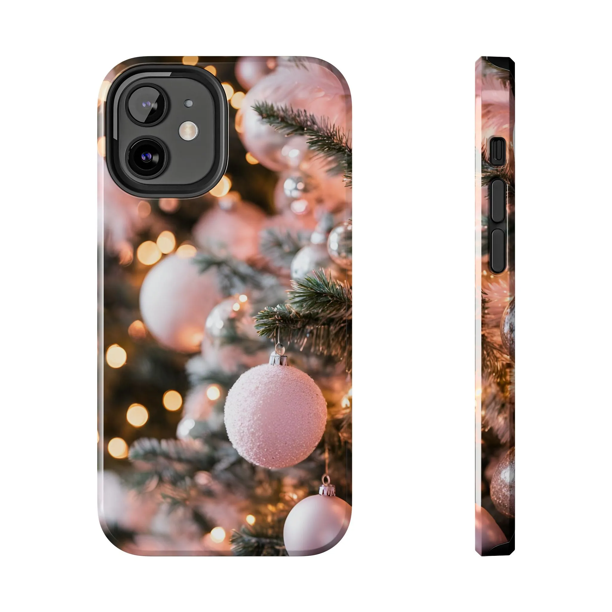Pink Christmas - Tough Phone Case for iPhone and Samsung Smartphones