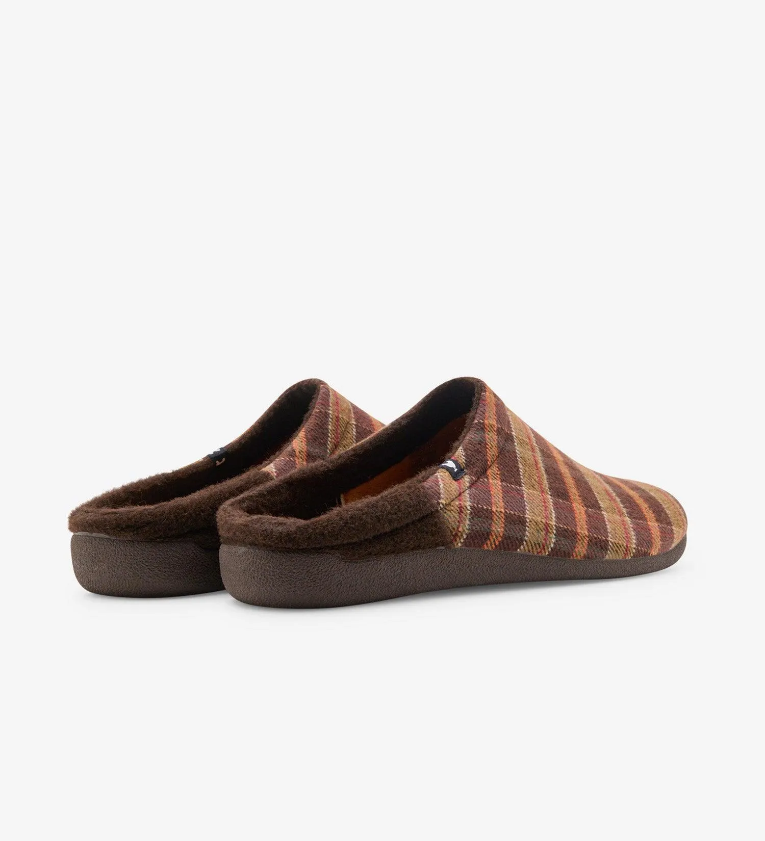 Pitas mule slippers, rubber soles