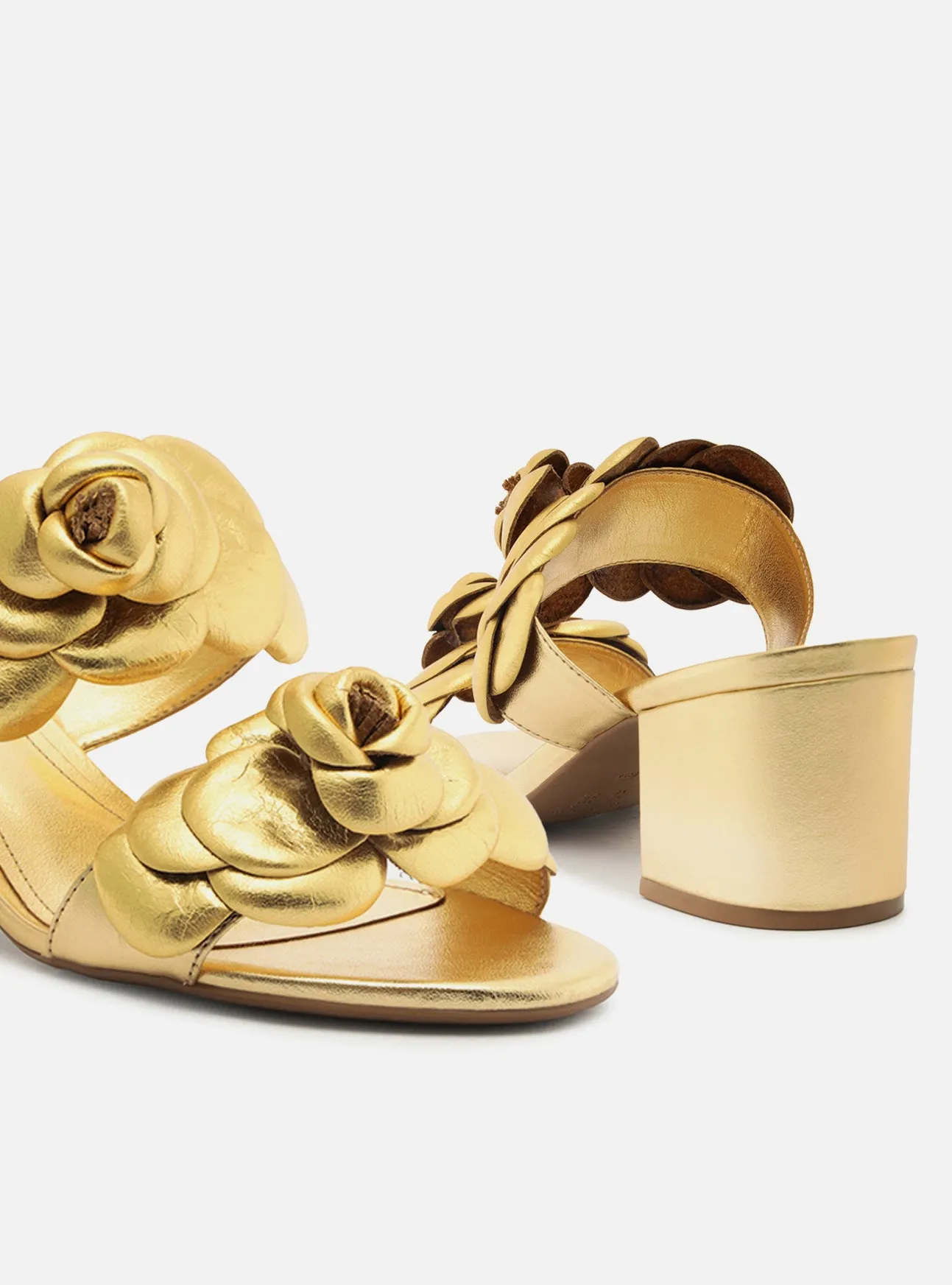 Poppy Mid Block Sandal