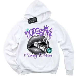 Psychic Purple Hyper Jade 1s Sneaker Hoodie Money To Burn Graphic