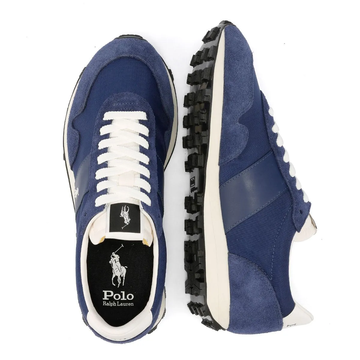 Ralph Lauren - 809960987005 MENS TRAIL125 NAVY/WHITE
