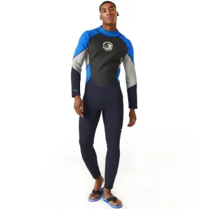 Regatta Mens Back Zip Outdoor Surfing Full Length Wetsuit - Navy Oxford Blue