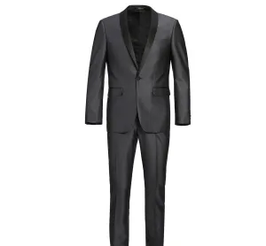 Renoir 201-17 Men's Slim Fit 2-Piece Shawl Lapel Slim Fit Tuxedo Suit