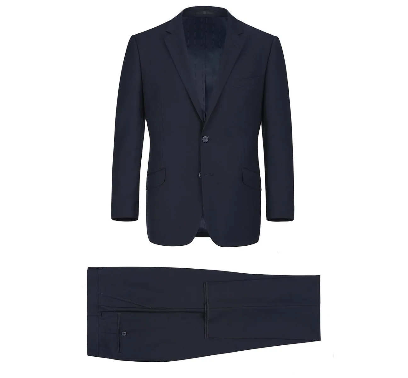 Renoir 201-2  2-Piece Single Breasted Notch Lapel Slim Fit Suit
