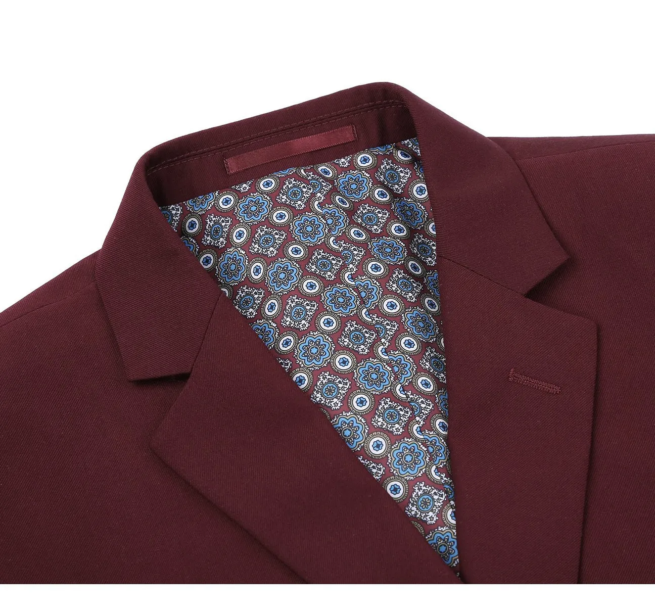 Renoir 201-8  2-Piece Single Breasted Notch Lapel Slim Fit Suit