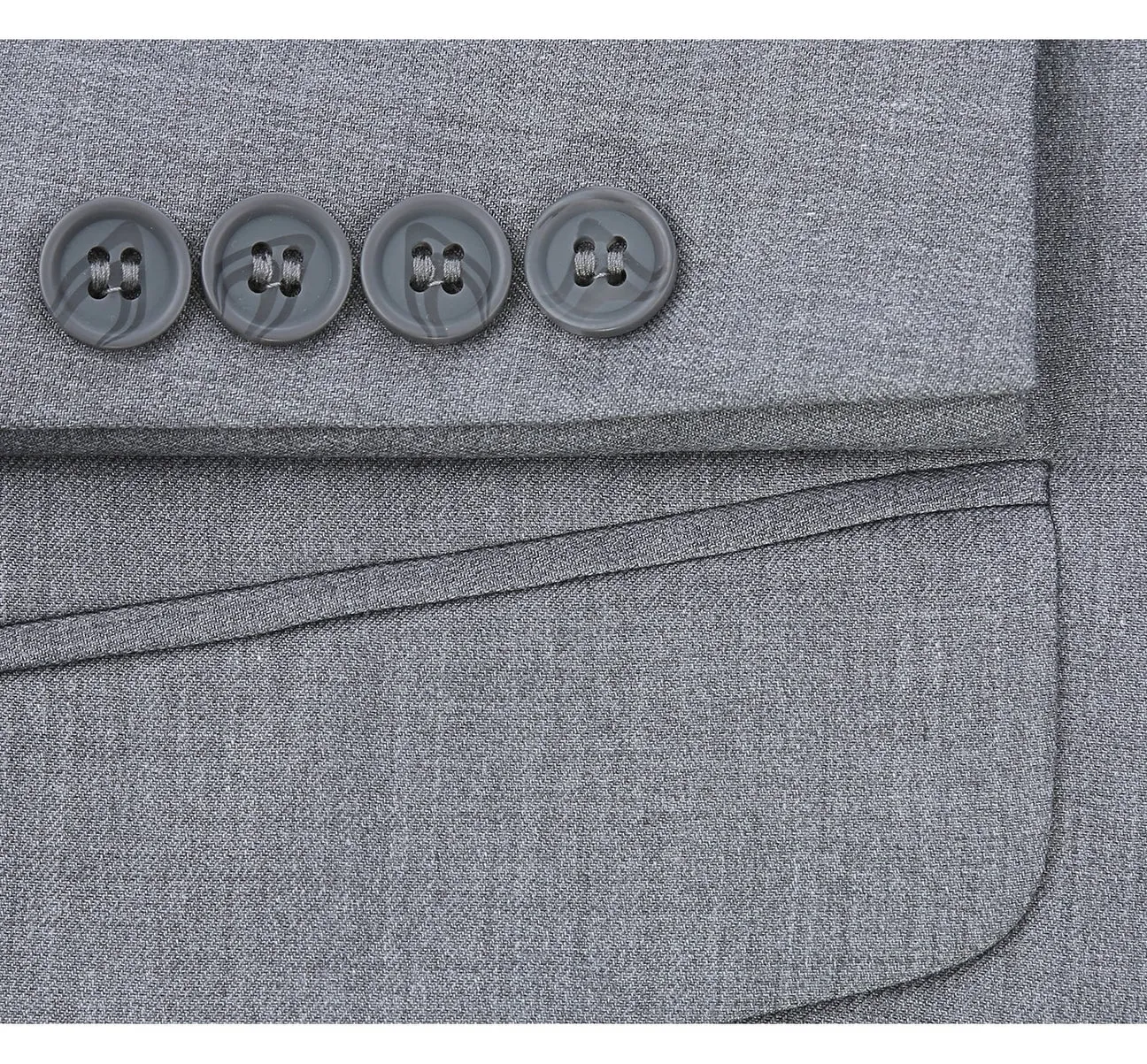Renoir 202-2  2-Piece Single Breasted Notch Lapel Slim Fit Suit