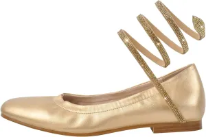 richealnini Slip On Loafer Flat Shoes Ankle Strap Pumps Crystals Flats Party Wedding Shoes
