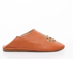 Round Moroccan Slippers