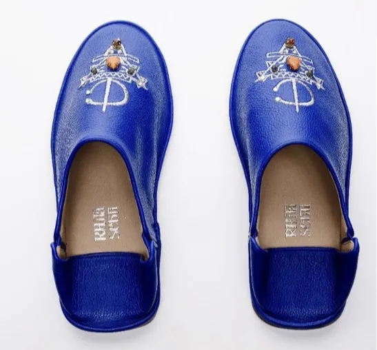 Round Moroccan Slippers
