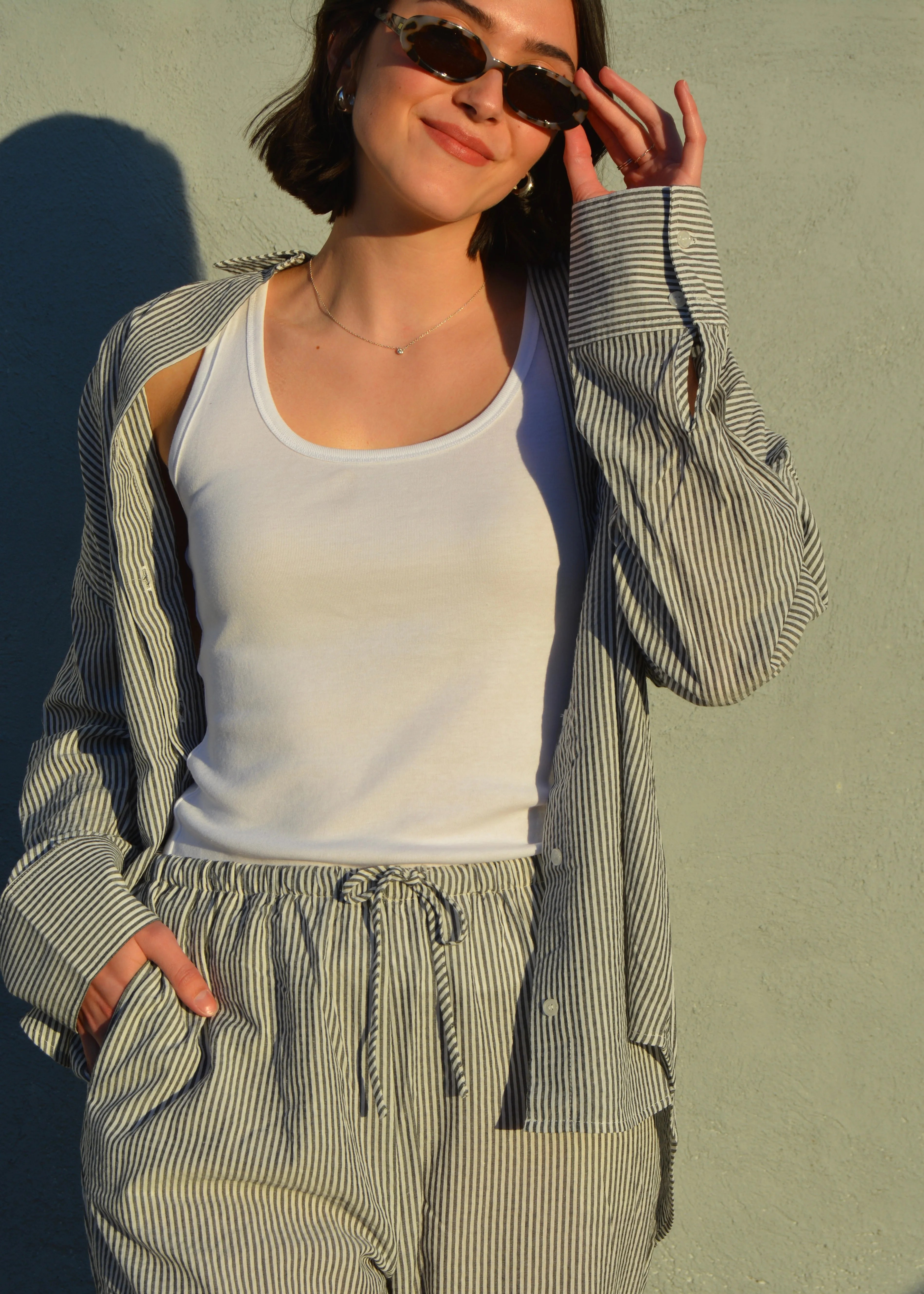 Sandal Stripe Pants