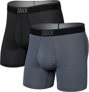 SAXX Underwear Co. Men's Underwear with Pouch Daytripper Boxer Brief Fly 2Pk