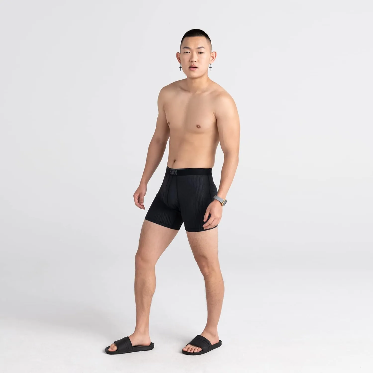 SAXX Underwear Co. Men's Underwear with Pouch Daytripper Boxer Brief Fly 2Pk