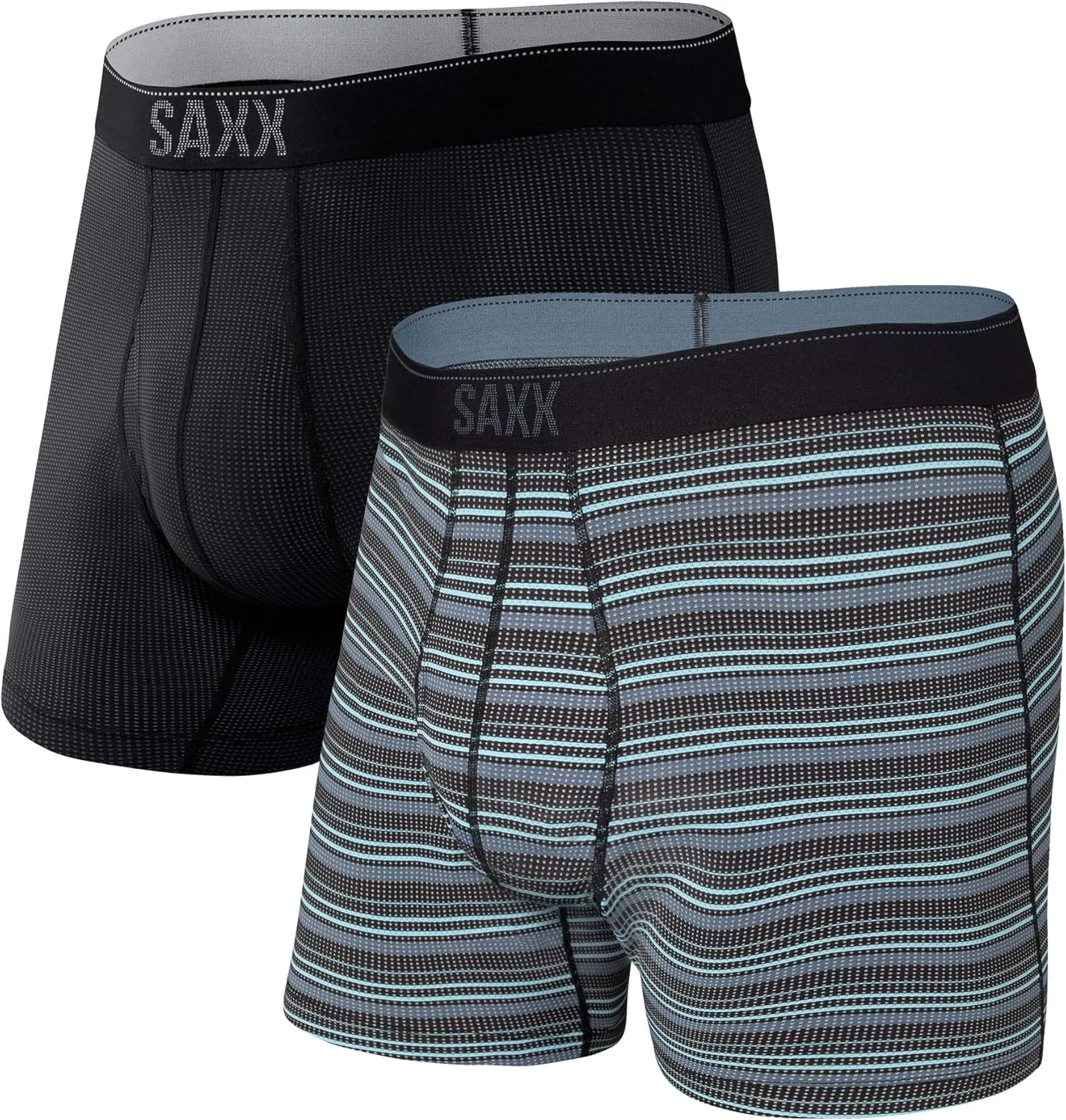 SAXX Underwear Co. Men's Underwear with Pouch Daytripper Boxer Brief Fly 2Pk