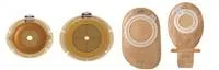 Sensura Flex Ostomy Barrier Trim to Fit, Flexible Double Layer Adhesive 2 Inch Flange Red Code Cut-to-Fit, 3/8 Stoma, 10102 - BOX OF 10