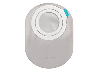 Sensura Mio Flex Closed, Opaque With Inspection Window 8-1/2" (22cm), Flange 1-3/8" (35mm) - Box of 30
