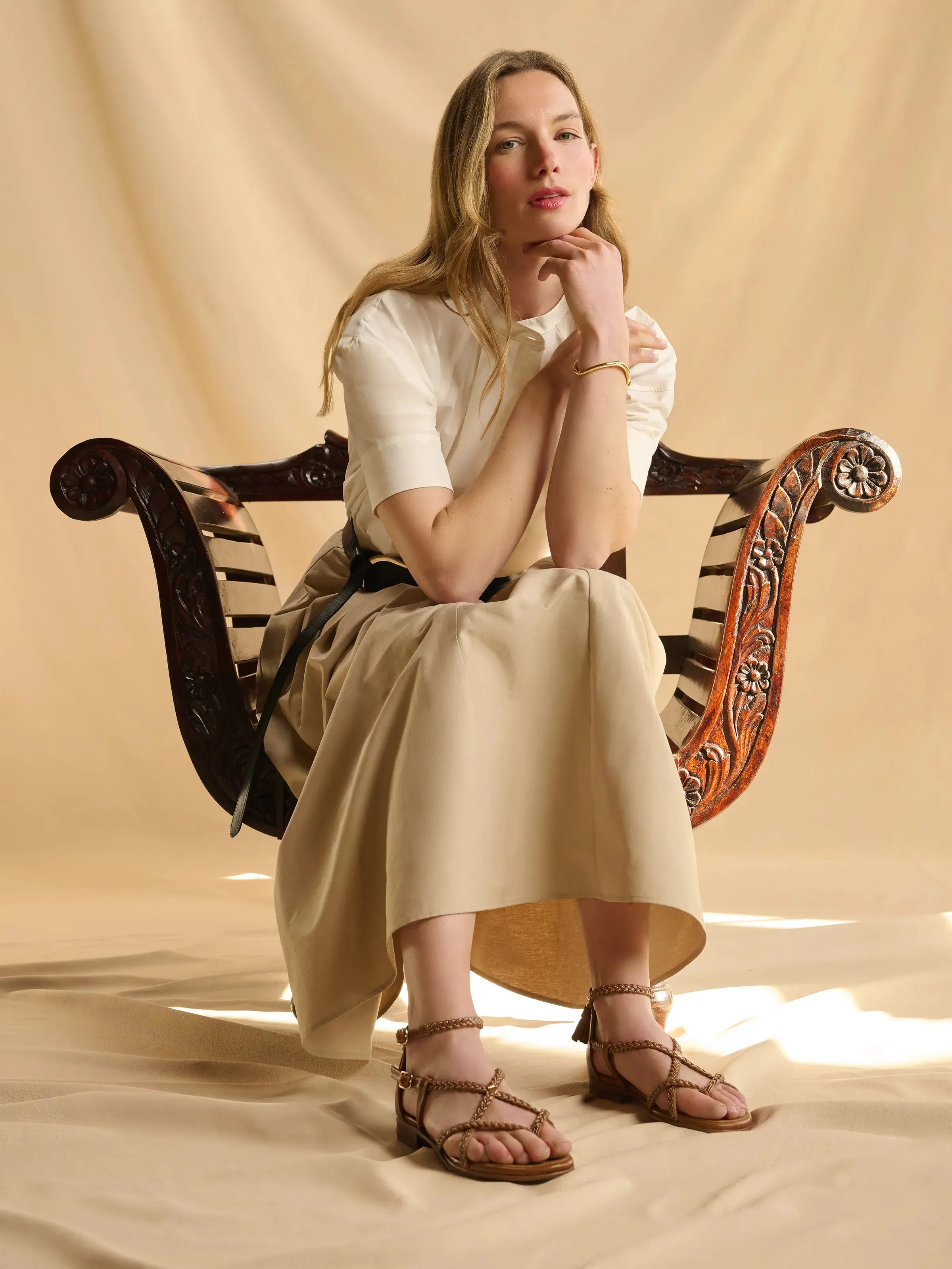 Seville Sandal - Tan Leather