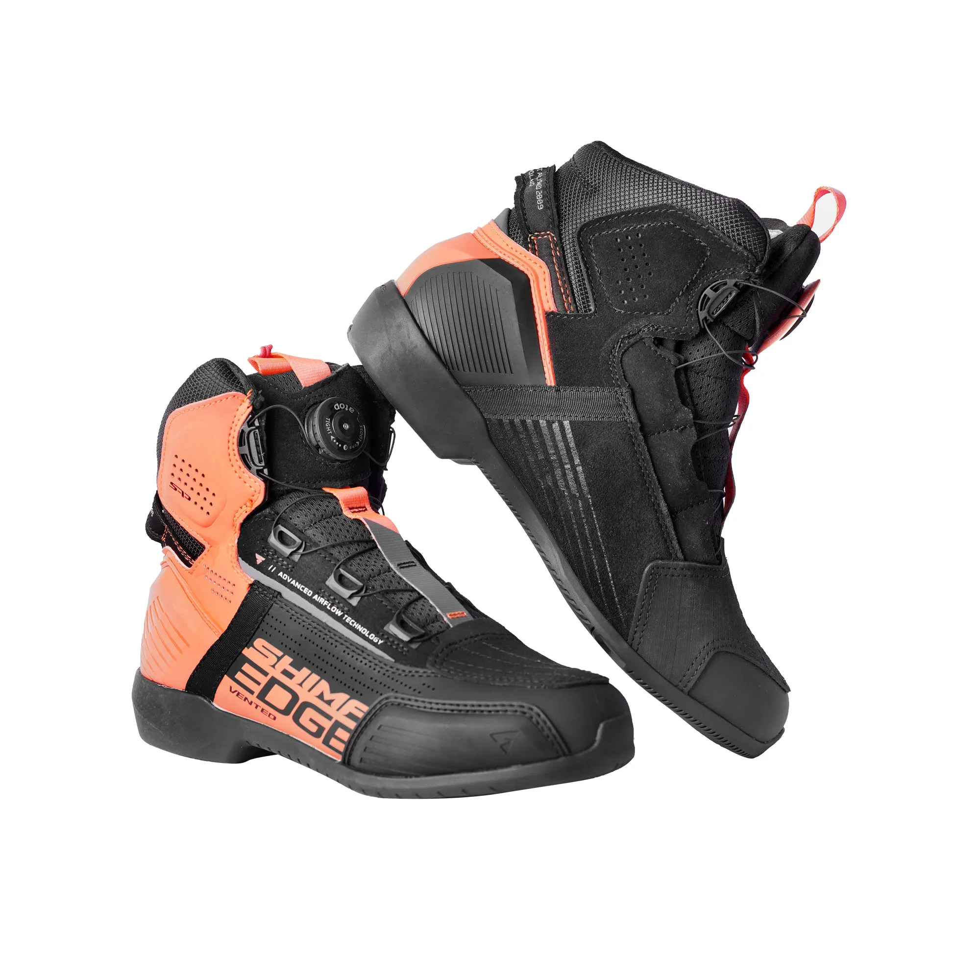 SHIMA Edge Vented Motorcycle Shoes for Men - 910023
